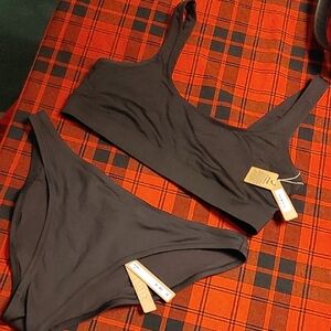 SKIMS Black Bikini Set